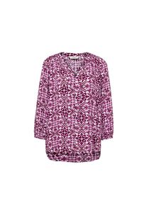 Tchibo - Bluzka-tunika z nadrukiem - dla pań - rozmiar 36 - kolor: biały/z nadrukiem