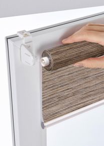 bonprix Sichtschutzrollo in Bambus Optik, braun