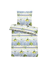 Apelt Bettw&auml;sche &raquo;Amalfi Gots&laquo; 2 tlg. Bettw&auml;sche-Set mit Rei&szlig;verschluss, Baumwoll-Satin, Digitaldruck