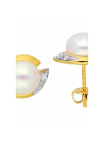 Adelia&acute;s Adelia ́s Paar Ohrstecker &raquo;585 Gold Ohrringe Ohrstecker mit Zirkonia&laquo;