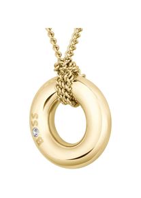 BOSS Kette mit Anh&auml;nger &raquo;LIVE&laquo; mit Preciosa Crystal