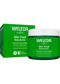 Weleda Bodylotion &raquo;Skin Food Body Butter&laquo; zart schmelzende K&ouml;rperpflege f&uuml;r trockene & raue Haut.