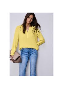 Street One Langarmbluse Tunika mit Splitneck