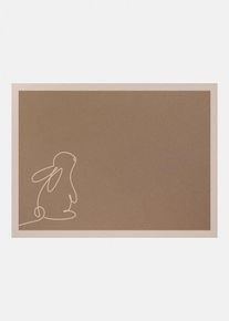 bonprix Moshat&oacute; l&aacute;bt&ouml;rlő h&uacute;sv&eacute;ti diz&aacute;jnban, barna, 38/59 cm