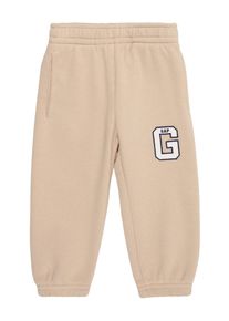 GAP Pojkar Byxa 'VARSITY' beige / marinbl&aring; / vit Storlek 86/92