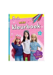 Wins Holland My Coloring Book with Stickers - Barbie