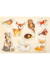 Small Foot Setzpuzzle Waldtiere | multicolore