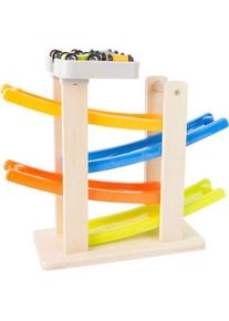 Small Foot Klein Rennbahn mit Parkdeck | multicolore
