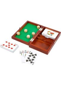 Small Foot Spielbox Karten et W&uuml;rfel | multicolore