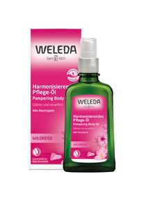 Weleda, Damen, K&ouml;rper&ouml;l &raquo;Weleda Wildrose Harmonisierendes Pflege-&Ouml;l&laquo; f&ouml;rdert die Hautregeneration, gl&auml;ttet & verw&ouml;hnt alle Hauttypen, 100ml, Gl&auml;ttet 