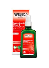 Weleda, Damen, K&ouml;rper&ouml;l &raquo;Weleda Granatapfel Regenerierendes Pflege-&Ouml;l&laquo; f&ouml;rdert die Elastizit&auml;t & Festigkeit, bewahrt die Feuchtigkeit, 100ml, 