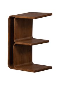 Woood, Beistelltisch &raquo; Frey Multifunktionaler Beistelltisch&laquo;, Braun + Walnuss + Braun, B/H/T: 60 cm x 40 cm x 32 cm, Braun + Walnuss + Braun