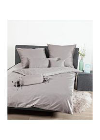 Janine, Bettw&auml;sche &raquo;Colors 31001, Mako-Satin, unifarben&laquo; 2 Stk., vulkan, Mako-Satin, Obermaterial: 100% Baumwolle, B/L: 140 cm x 200 cm - 1 Stk., 