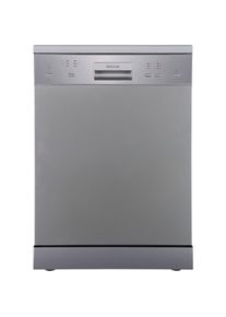 Hanseatic, Standgeschirrsp&uuml;ler &raquo;HG6085D137609HS&laquo; 14 Ma&szlig;gedecke, silberfarben, Startzeitvorwahl