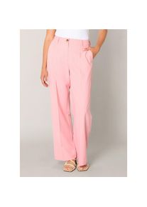 Base Level, Damen, Bundfaltenhose &raquo;Yuna&laquo; mit Bundfalte und weitem Bein, Soft Pink, 36 - L&auml;nge 32, Damen-Hosen (incl. Cord) von Base Level