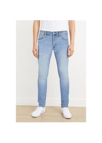 Jack & Jones Jack & Jones, Herren, &raquo;JJIGLENN mit Used-Look und Stretchkomfort&laquo; Abriebeffekte, modisch, slim fit, Baumwollmischung, Blue Denim, L&auml;nge 32, 36 - L&auml;nge
