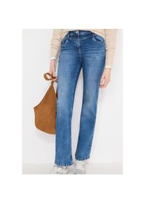 Cecil, Damen, Bootcut-Jeans &raquo;Style Toronto&laquo; im 5-Pocket-Style, authentic used wash, 34 - L&auml;nge 28, Bootcut Jeans f&uuml;r Damen von Cecil
