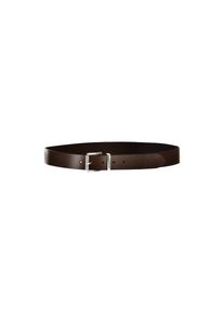 Gant, Herren, H&uuml;ftg&uuml;rtel &raquo;G&uuml;rtel LOGO LEATHER BELT 1er Pack&laquo; 1 Stk., Dunkelbraun, Dunkelbraun, Gant Herren Lederg&uuml;rtel