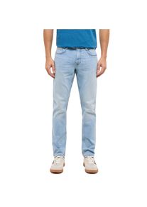 Mustang, Herren, Slim-fit-Jeans &raquo;Herren Style Oregon Slim&laquo;, 211 hellblau, 34 - L&auml;nge 30, Schmal geschnittene Jeans mit niedrigem Bund
