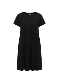 Ragwear, Damen, Shirtkleid &raquo;Shirtkleid Chickie&laquo;, Black, XS - N-Gr, Basic Damen Midikleid f&uuml;r warme Tage!