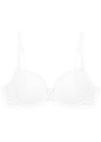 Triumph, &raquo;Modern Finesse WP&laquo; mit Spitzendetails, leicht gepolsterte Cups, verstellbare Tr&auml;ger, WHITE, Cup E, 85 - Cup E, BHs
