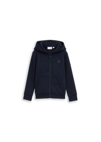 Tom Tailor, Herren, Kapuzensweatjacke mit Rei&szlig;verschluss, f&uuml;r Boys, sky captain, 128/134, sky captain, Sweat-Jacke von Tom Tailor Kids
