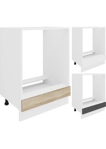 Vcm, Regal, Ofenschrank Breite 60 cm Herdumbauschrank Herdschrank Backofenschrank Esilo (60 x 46 x 82 cm)