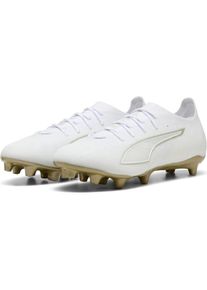 Puma, Herren, Fussballschuhe, Ultra 6 Pro Fg/Ag (45), Gold, Weiss