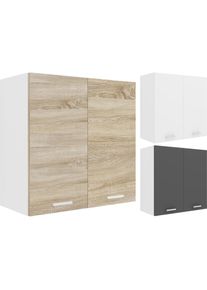 Vcm, Regal, K&uuml;chenschrank Breite 60 cm Holzt&uuml;r H&auml;ngeschrank K&uuml;che K&uuml;chenm&ouml;bel Esilo (60 x 31 x 60 cm)