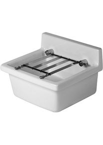 Duravit, Waschbecken, Ausgussbecken STARCK 3 o &Uuml;L HLB 480x425mm ohne Hahnloch weiss (425 mm, 480 mm)