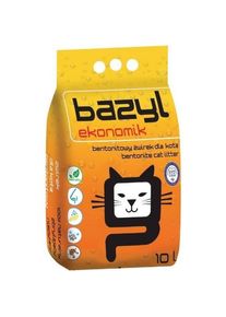 Bazyl Katzenstreu Ekonomik Naturalny 10 l (Klumpend, 10 l), Katzenstreu