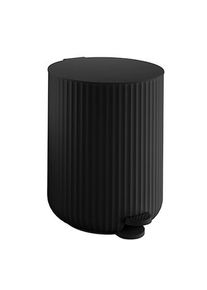 Kosmetikeimer, Schwarz, Kunststoff, 4 l, 12x5.5x9.2 cm, Haushalt & Reinigung, Reinigung, M&uuml;lleimer & Abfallsammler