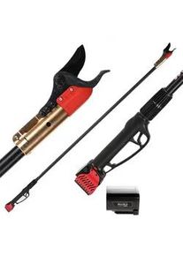 Blue Bird HPS 22-220 - Elektrische Astschere auf 220 cm Verl&auml;ngerungsstange - 21.6V 2.5Ah