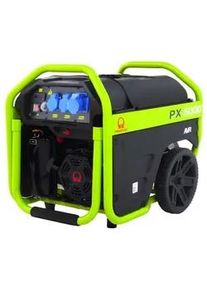 PRAMAC PX 5000 - Benzin-Stromerzeuger mit R&auml;dern und AVR-Regelung und Elektrostarter - Dauerleistung 3.8 kW - 230V