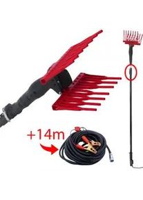 Batteriebetriebener Olivenr&uuml;ttler GeoTech Olive Picker 400 EVO - 190-280 cm Teleskopschaft