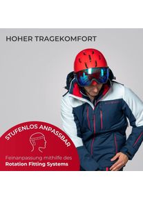 Black Crevice, Skihelm, (57 - 58 cm, M)