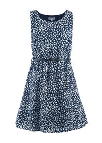 happy girls, Piger, Kjole, Navy, St&oslash;rrelse 128