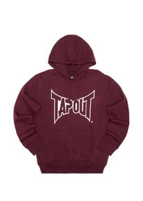 Tapout, M&aelig;nd, Sweatshirt, R&oslash;d / Hvid, St&oslash;rrelse 3XL