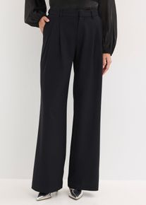 bonprix Femei Pantaloni marlene, negru, 46