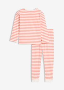 bonprix Pijama din bumbac moale, alb, 176/182