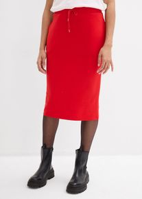 bonprix Femei Fustă casual, roşu, 40/42