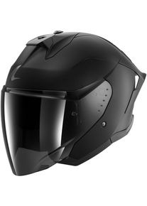 SHARK Skwal Jet Cup Dark Shadow, open face helmet , color: Matt-Black , size: S