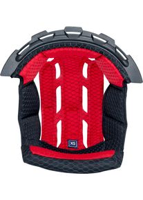 SHARK Aeron, lining , color: Black/Red , size: XXL