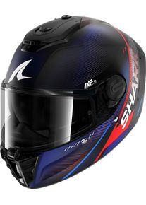 SHARK Spartan RS Speed-Tech, kask pełnotwarzowy , kolor: Matowy Czarny/Niebieski/Czerwony , rozmiar: XS