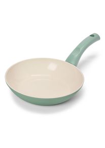 Tchibo - Patelnia z aluminium pochodzącego z recyklingu - kolor: biały/zielony
