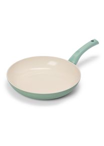 Tchibo - Patelnia z aluminium pochodzącego z recyklingu - kolor: biały/zielony