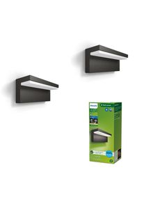 Philips Bustan Applique murale, lot de 2, LED, 8721103044396,