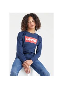 Levi's Kids &raquo;L/S BATWING TEE&laquo; mit Logo Print for BOYS blau, Gr&ouml;&szlig;e 5/110