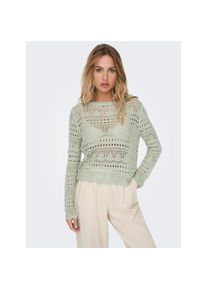 Jacqueline de Yong JDY Rundhalspullover &raquo;SUN LAY L/S BOATNECK PULLOV. KNT NOOS&laquo; beige, Gr&ouml;&szlig;e L