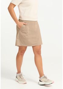 Hosenrock Jack Wolfskin "DESERT SKORT W", Damen, Gr. 34, beige (oat), Obermaterial: 95% POLYAMID, 5% SONSTIGE FASERN. Futter: 100% POLYESTER, R&ouml;cke Hosenrock